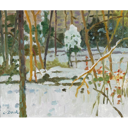 LEO DECK : 'Winterwald' (DOBIASCHOFSKY AUKTIONEN AG)