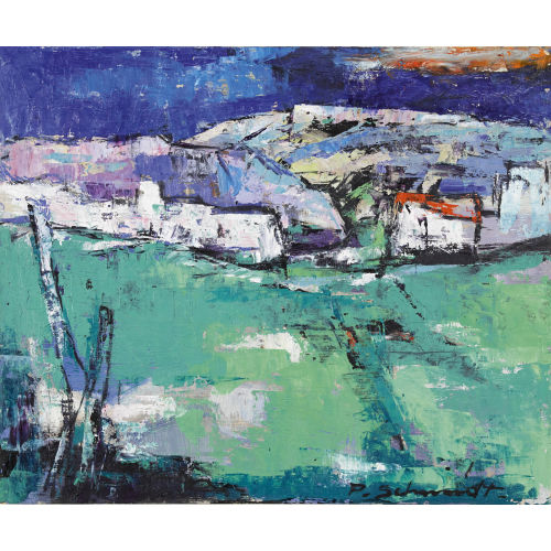 PAUL SCHMIDT : Weite Landschaft (DOBIASCHOFSKY AUKTIONEN AG)