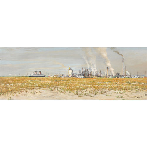 J�RG KREIENB�HL : 'Paysage industriel' (DOBIASCHOFSKY AUKTIONEN AG)