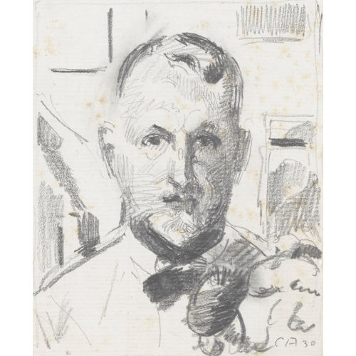 CUNO AMIET : Selbstbildnis (DOBIASCHOFSKY AUKTIONEN AG)