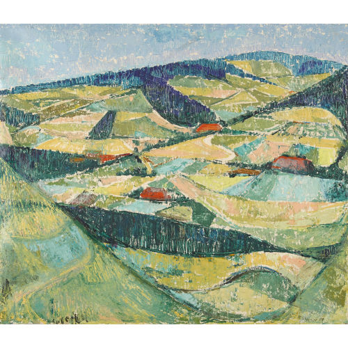 RUTH STEINER : Voralpenlandschaft (DOBIASCHOFSKY AUKTIONEN AG)