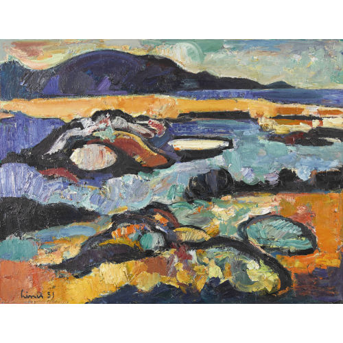 CARL WALTER LINER : 'Meerlandschaft' (DOBIASCHOFSKY AUKTIONEN AG)