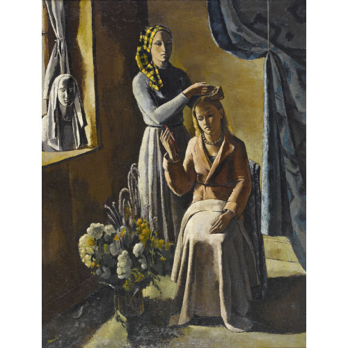 JEANNE) JANEB� (EIGTL. BARRAUD-PELLET : 'La coiffure' (DOBIASCHOFSKY AUKTIONEN AG)