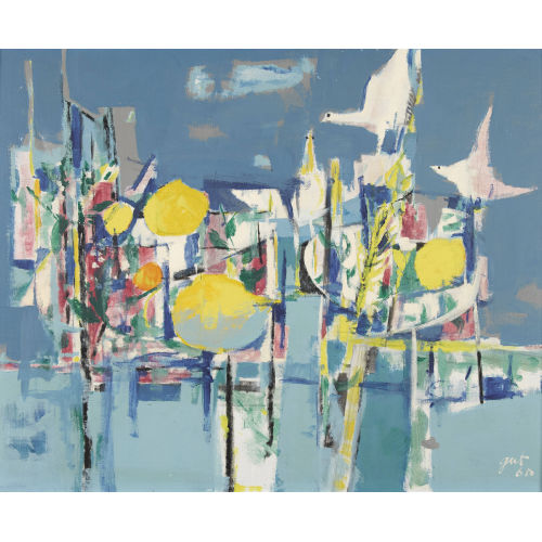 JEAN-JACQUES GUT : Composition (DOBIASCHOFSKY AUKTIONEN AG)