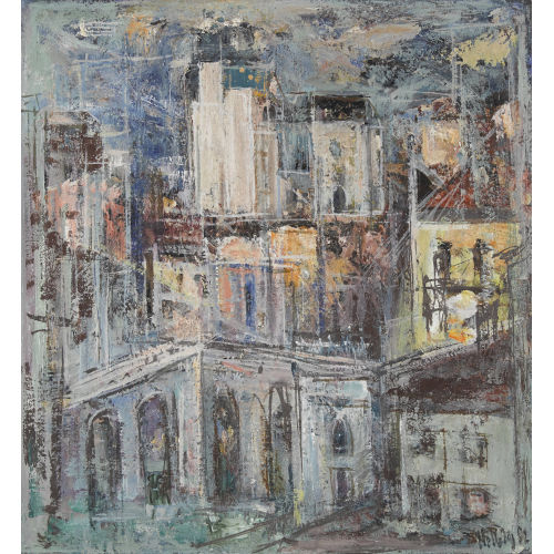 WALTER HELBIG : 'Alte Stadt' (DOBIASCHOFSKY AUKTIONEN AG)