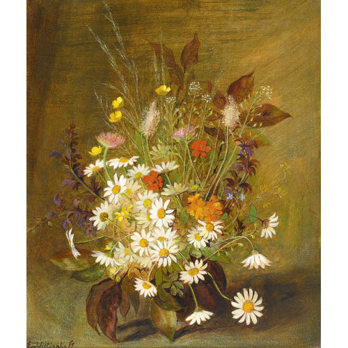 EGON VON VIETINGHOFF : Feldblumenstrauss (DOBIASCHOFSKY AUKTIONEN AG)