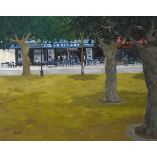 HANS-KONRAD) COBET (EIGTL. BETTLER : 'Brasserie des Arts' (DOBIASCHOFSKY AUKTIONEN AG)