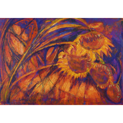 RUTH STEINER : Sonnenblumen (DOBIASCHOFSKY AUKTIONEN AG)