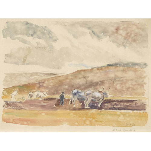 KARL THEOPHIL DICK : 'Tarquinia' (DOBIASCHOFSKY AUKTIONEN AG)