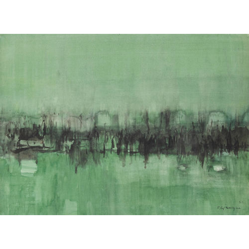FERNAND GIAUQUE : Am Ufer (DOBIASCHOFSKY AUKTIONEN AG)