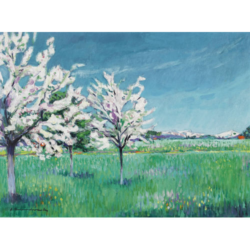 ALBERT NEUENSCHWANDER : 'Blustlandschaft' (DOBIASCHOFSKY AUKTIONEN AG)