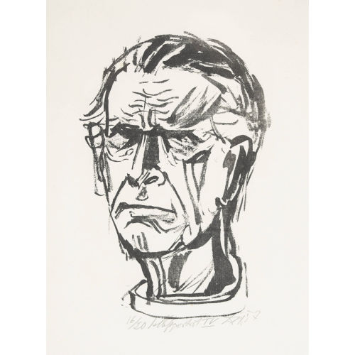 OTTO DIX : 'Selbstbildnis IV' (DOBIASCHOFSKY AUKTIONEN AG)