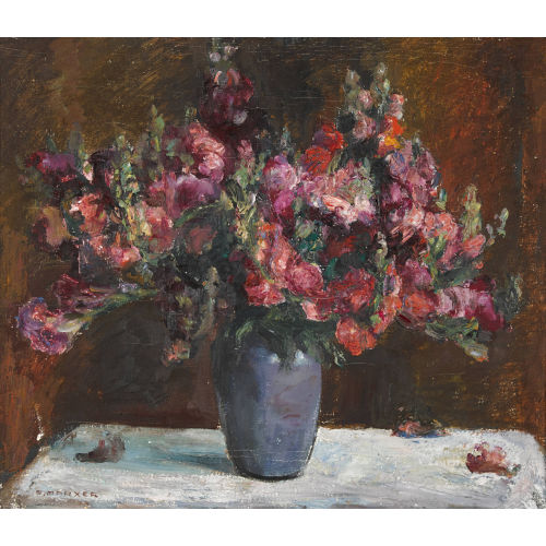 ALFRED MARXER : Blumenstillleben (DOBIASCHOFSKY AUKTIONEN AG)