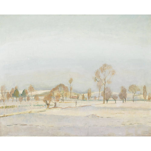 TRAUGOTT SENN : Winterlandschaft (DOBIASCHOFSKY AUKTIONEN AG)