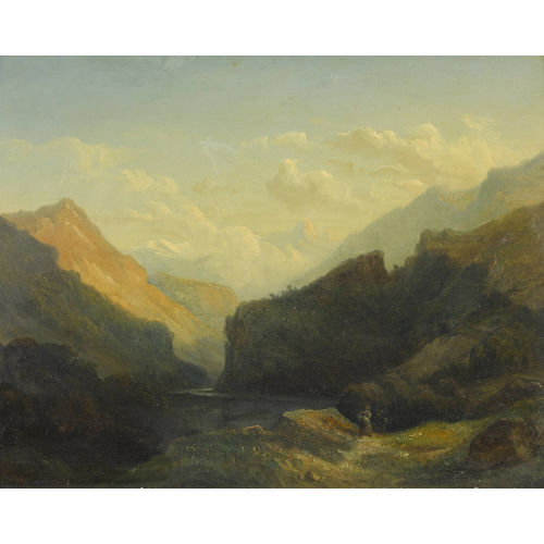 FRAN�OIS DIDAY : Haslital mit Aare (DOBIASCHOFSKY AUKTIONEN AG)