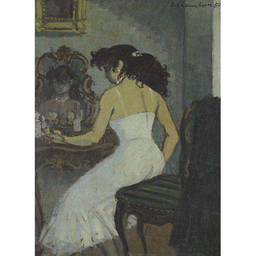 �MILE FRAN�OIS CHAMBON : Femme � sa toilette (DOBIASCHOFSKY AUKTIONEN AG)