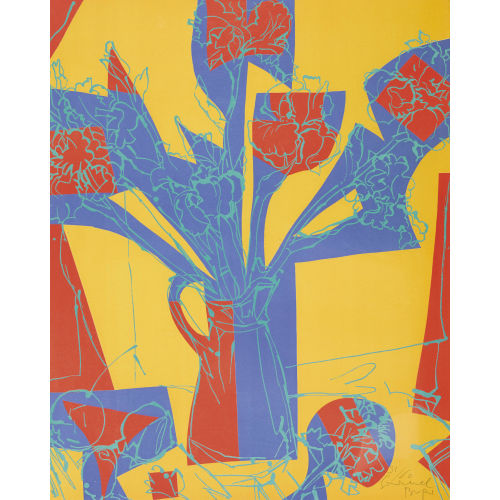SAMUEL BURI : Blumen in einer Vase (DOBIASCHOFSKY AUKTIONEN AG)