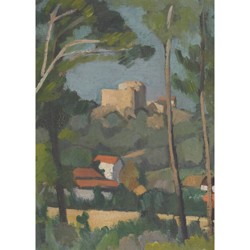 PAUL BASILIUS BARTH : 'S�dliche Landschaft' (DOBIASCHOFSKY AUKTIONEN AG)