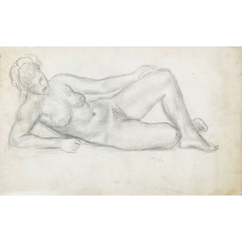 OTTO CHARLES B�NNINGER : Liegende (DOBIASCHOFSKY AUKTIONEN AG)