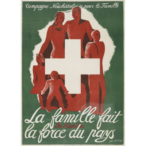 ALEX BILLETER : 'La famille fait la force du pays' (DOBIASCHOFSKY AUKTIONEN AG)