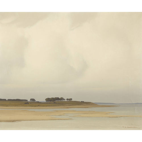 PIERRE DE CLAUSADE : Weite Strandlandschaft (DOBIASCHOFSKY AUKTIONEN AG)