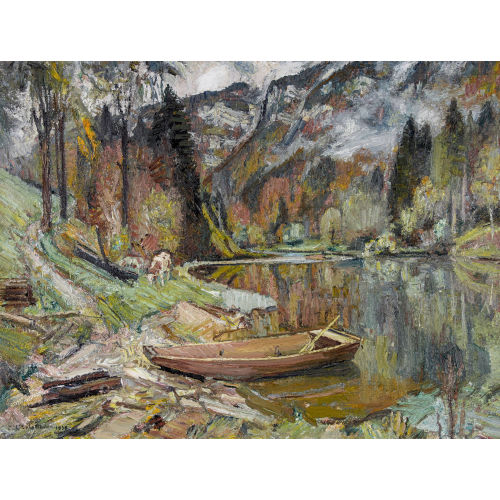 CHARLES L′EPLATTENIER : 'Le Doubs � Moron' (DOBIASCHOFSKY AUKTIONEN AG)