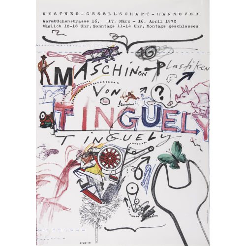 JEAN TINGUELY : 'Maschinen Plastiken Hannover 1972' (DOBIASCHOFSKY AUKTIONEN AG)
