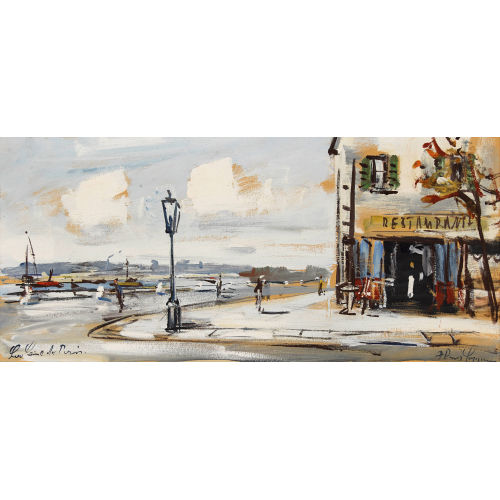 HANS SOPPERA : 'La Seine de Paris' (DOBIASCHOFSKY AUKTIONEN AG)