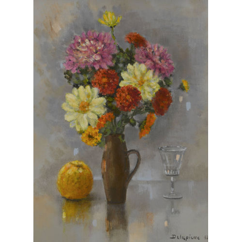 ROGER DELAPIERRE : 'Les Dahlias' (DOBIASCHOFSKY AUKTIONEN AG)
