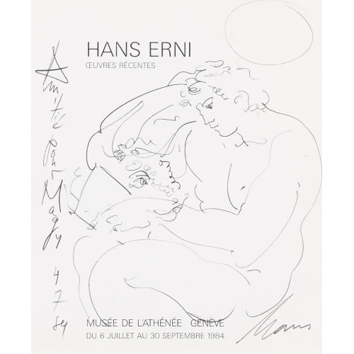 HANS ERNI : Der Lesende (DOBIASCHOFSKY AUKTIONEN AG)