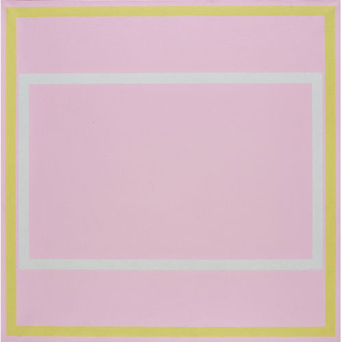 WILLY M�LLER-BRITTNAU : Geometrische Abstraktion in Rosa (DOBIASCHOFSKY AUKTIONEN AG)