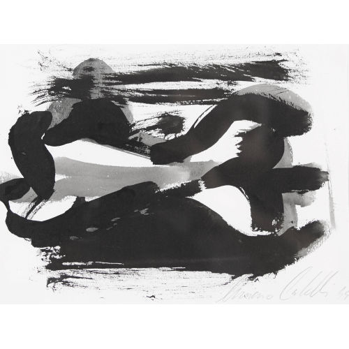 LUCIANO CASTELLI : Expressive Komposition (DOBIASCHOFSKY AUKTIONEN AG)