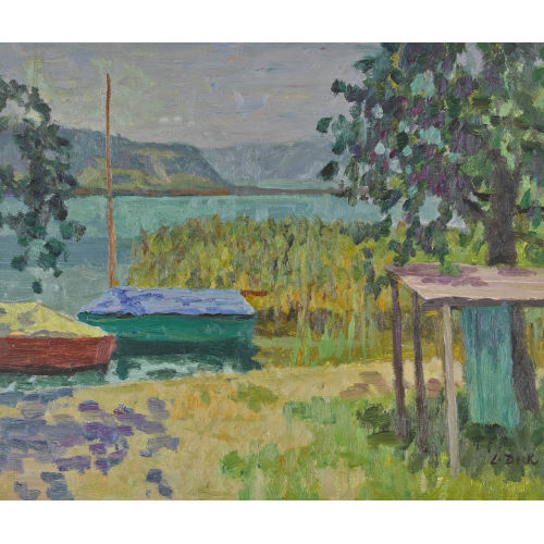 LEO DECK : 'Am Murtensee' (DOBIASCHOFSKY AUKTIONEN AG)