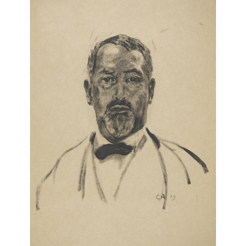 CUNO AMIET : 'Selbstbildnis' (DOBIASCHOFSKY AUKTIONEN AG)