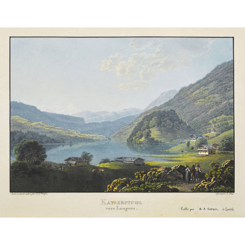 JOHANN JAKOB WETZEL : 'Kayserstuhl vers Lungern' (DOBIASCHOFSKY AUKTIONEN AG)