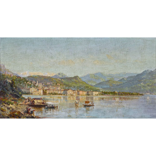 AMBROGIO PREDA : Ansicht von Lugano (DOBIASCHOFSKY AUKTIONEN AG)
