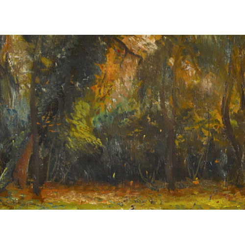 PIETRO ANNIGONI : Wald bei Abano (DOBIASCHOFSKY AUKTIONEN AG)