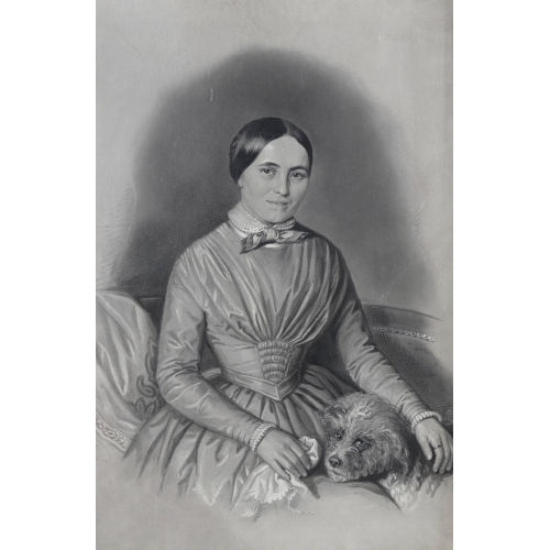KARL FRIEDRICH IRMINGER : Bildnis der Johanna Spyri (1827-1901) (DOBIASCHOFSKY AUKTIONEN AG)