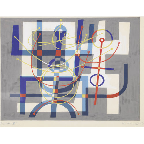 LEO LEUPPI : 'Simultan II' (DOBIASCHOFSKY AUKTIONEN AG)