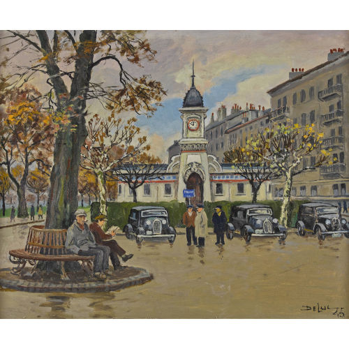 JOHN HENRI DELUC : 'La Station' (DOBIASCHOFSKY AUKTIONEN AG)