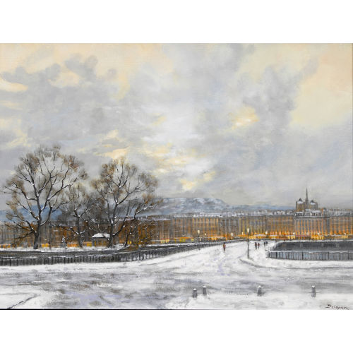 ROGER DELAPIERRE : 'Pont des Bergues Gen�ve' (DOBIASCHOFSKY AUKTIONEN AG)