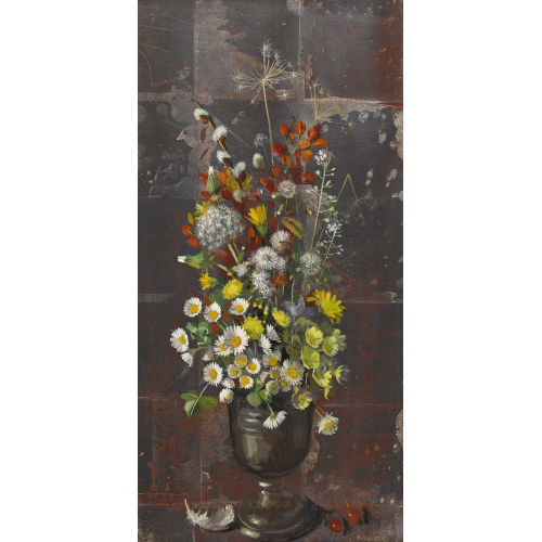 REN�E YOLANDA HAUSER : 'Fleurs de printemps' (DOBIASCHOFSKY AUKTIONEN AG)