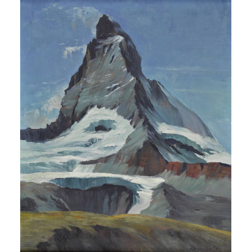 EMIL AUFDENBLATTEN : Das Matterhorn (DOBIASCHOFSKY AUKTIONEN AG)