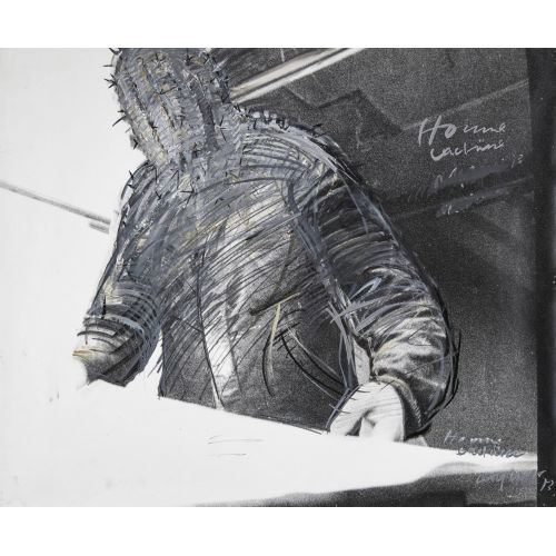ROLF ISELI : 'Homme cactusse' (DOBIASCHOFSKY AUKTIONEN AG)