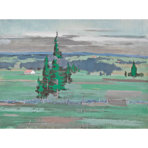 PIERRE PHILIPPE WARMBRODT : 'Vrai paysage jurassien' (DOBIASCHOFSKY AUKTIONEN AG)