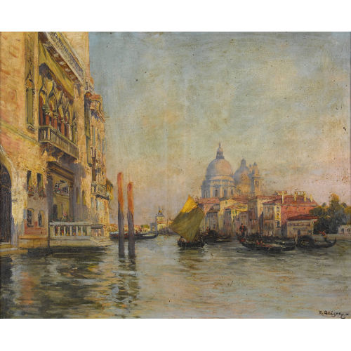 RAYMOND ALL�GRE : Vue de Venise (DOBIASCHOFSKY AUKTIONEN AG)
