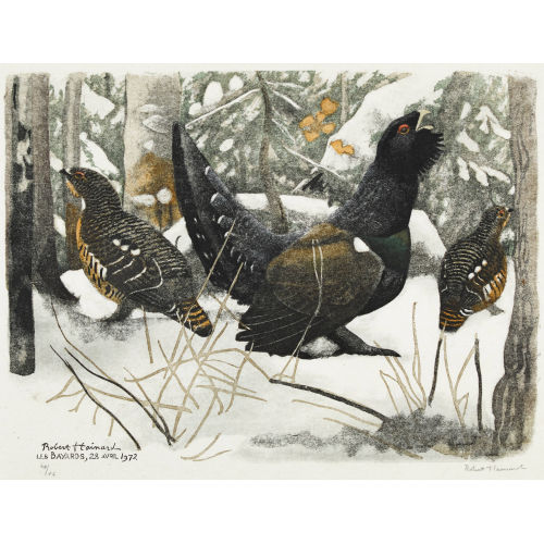 ROBERT HAINARD : 'Grand coq et deux poules' (DOBIASCHOFSKY AUKTIONEN AG)