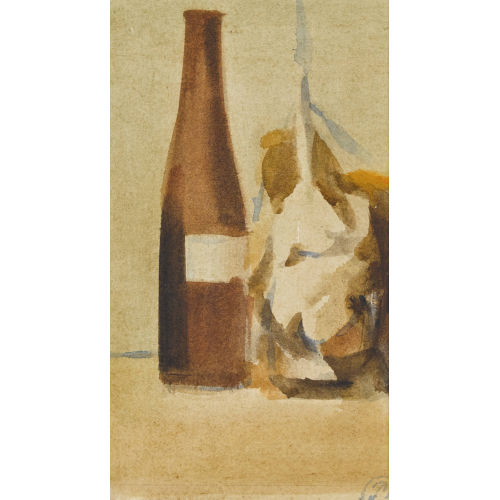 G�RARD DE PAL�ZIEUX : Nature morte � la bouteille (DOBIASCHOFSKY AUKTIONEN AG)