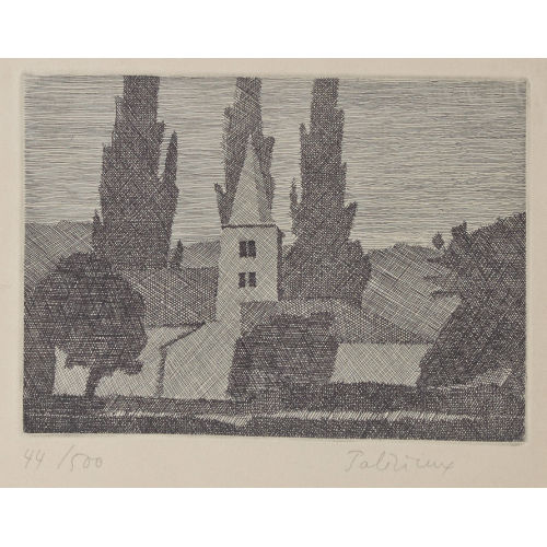 G�RARD DE PAL�ZIEUX : 'Notre-Dame des Marais � Sierre' (DOBIASCHOFSKY AUKTIONEN AG)