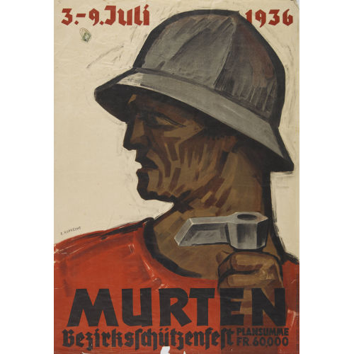 ERNST RUPRECHT : 'Murten Bezirkssch�tzenfest 1936' (DOBIASCHOFSKY AUKTIONEN AG)